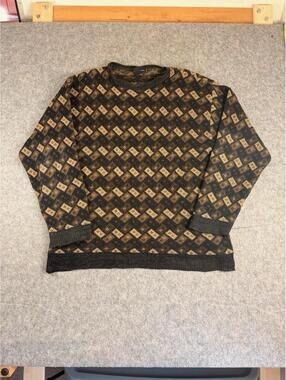 Vintage Knightsbridge Sweater Mens Large Knit Crewneck 90s